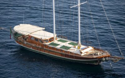 Affascinante Caicco, 24 Metri disponibile alle Isole Eolie